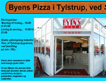 Tablet Screenshot of byenspizza9382.dk